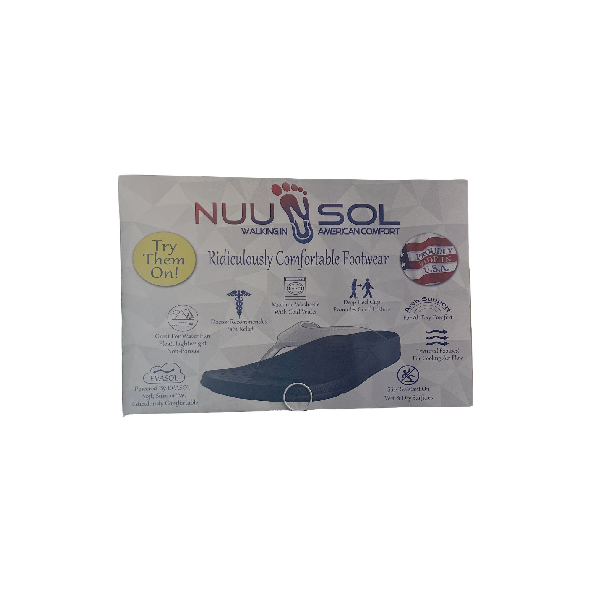 NuuSol Stanley Slide - Eclipse Black - 10